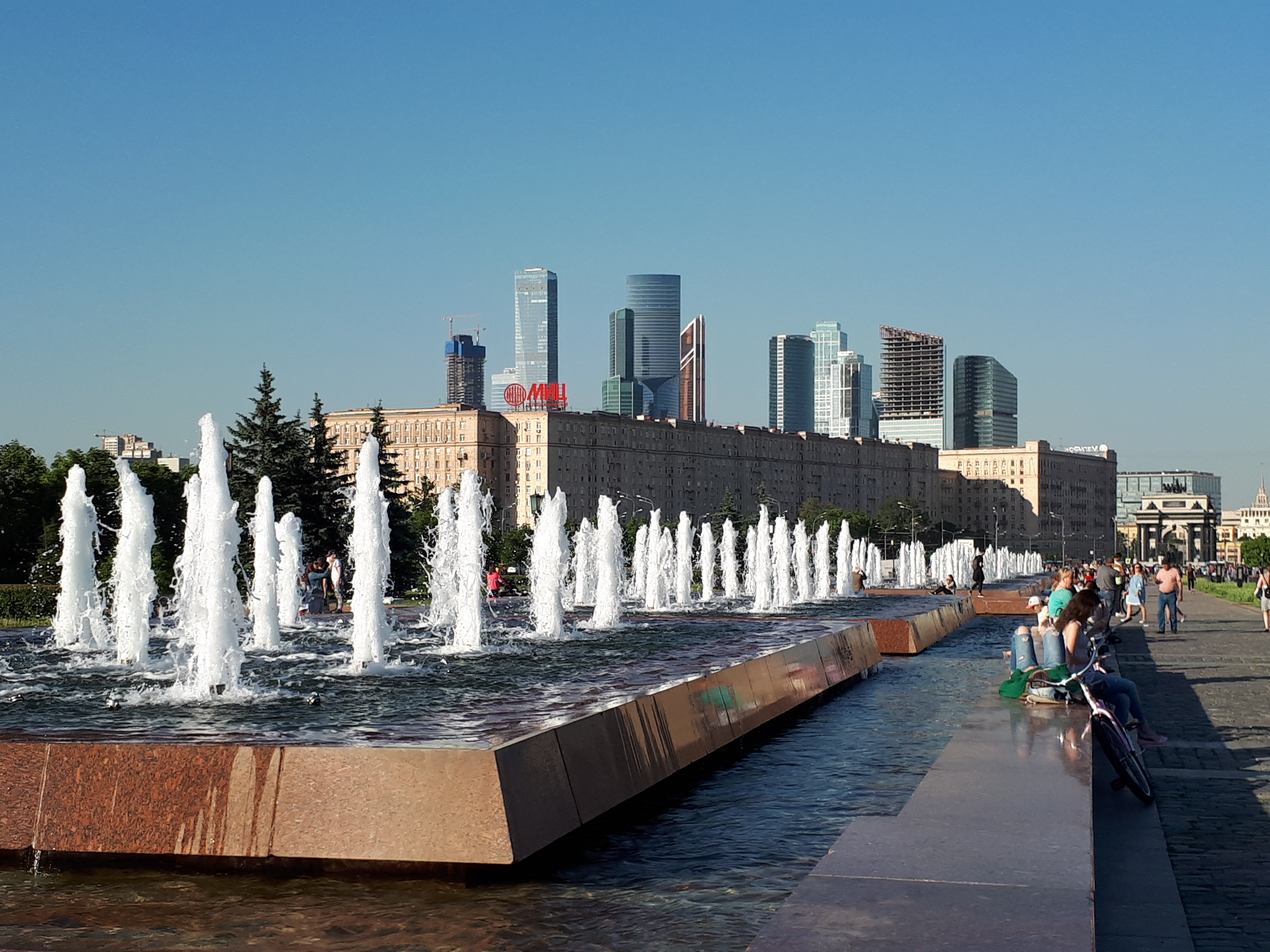 Парк Победы достопримечательности Москва